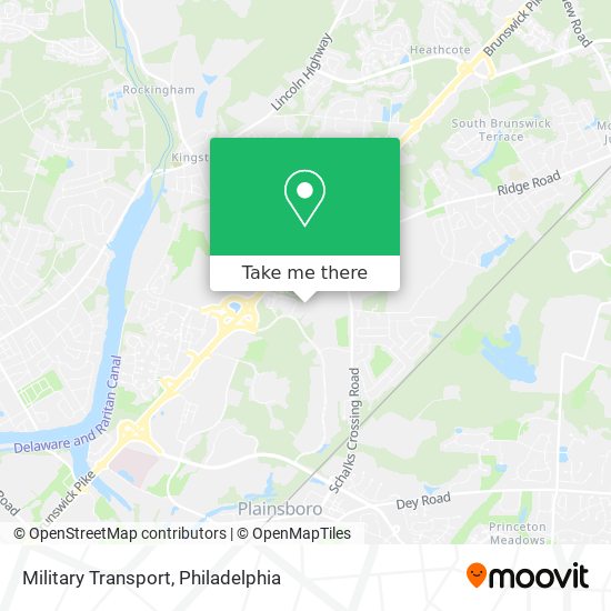 Mapa de Military Transport