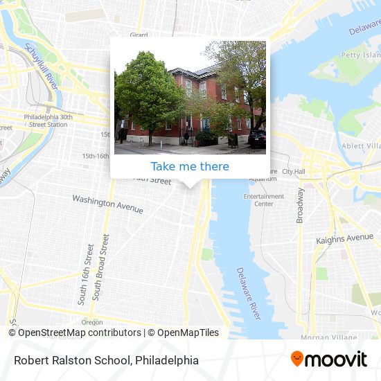 Mapa de Robert Ralston School