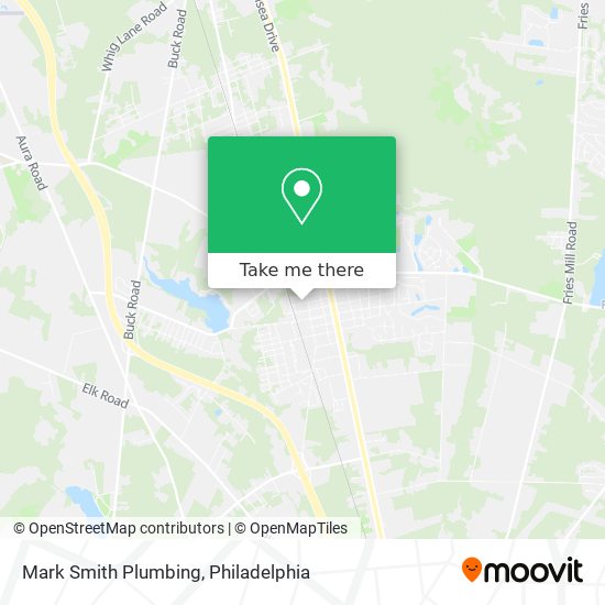 Mapa de Mark Smith Plumbing