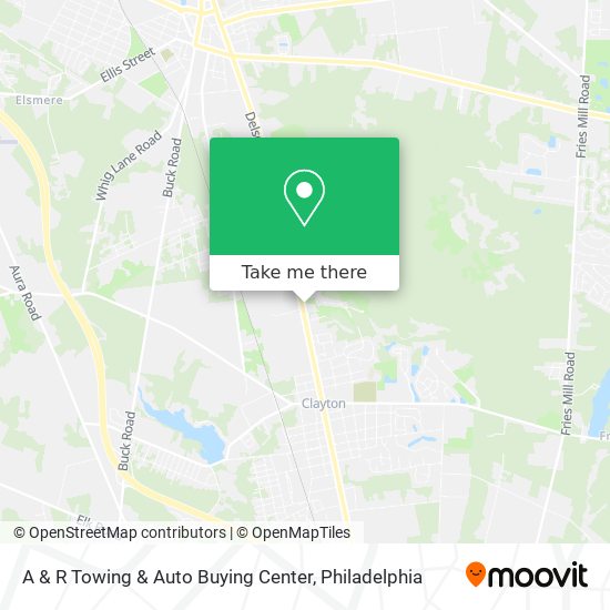 A & R Towing & Auto Buying Center map