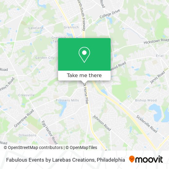 Mapa de Fabulous Events by Larebas Creations