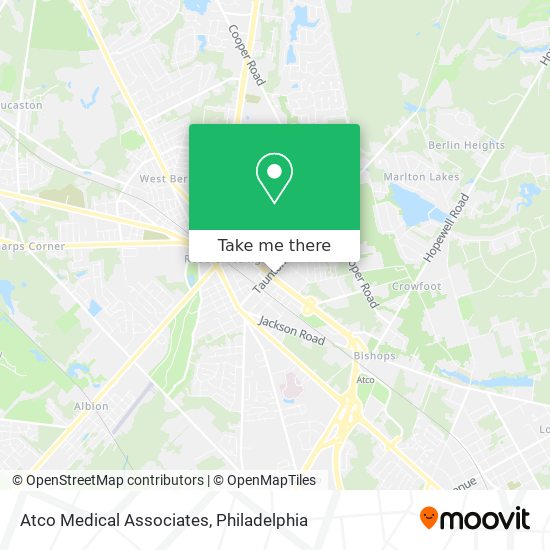 Atco Medical Associates map