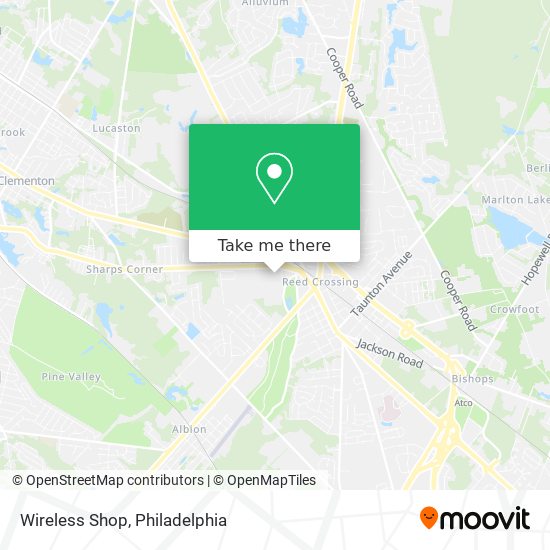 Wireless Shop map