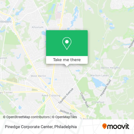 Pinedge Corporate Center map