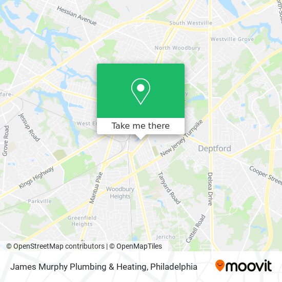 Mapa de James Murphy Plumbing & Heating