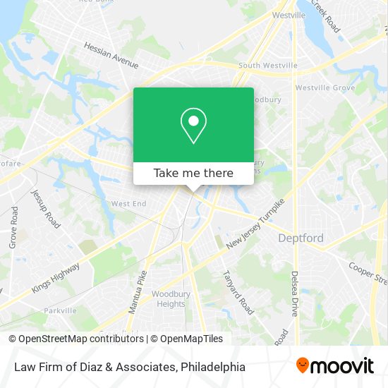 Law Firm of Diaz & Associates map