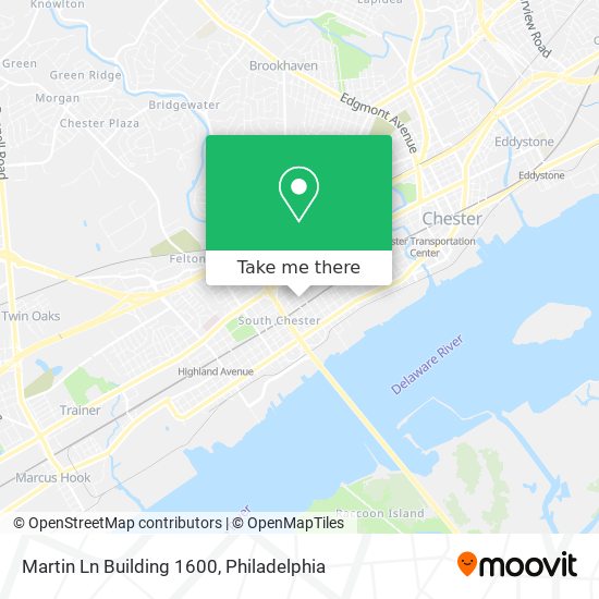 Mapa de Martin Ln Building 1600