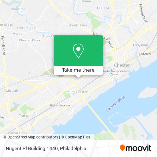 Mapa de Nugent Pl Building 1440