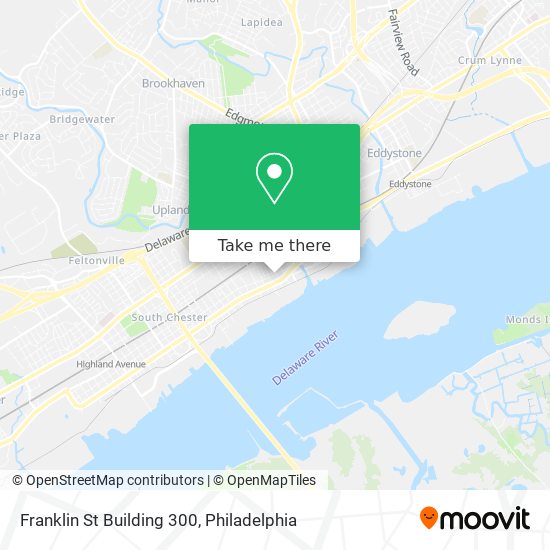 Franklin St Building 300 map