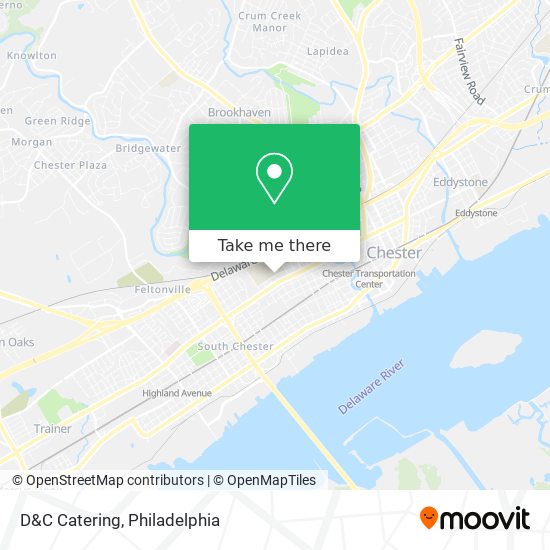 Mapa de D&C Catering