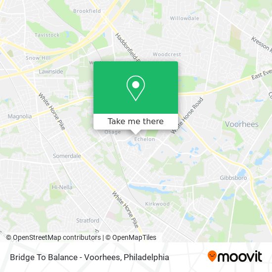 Mapa de Bridge To Balance - Voorhees