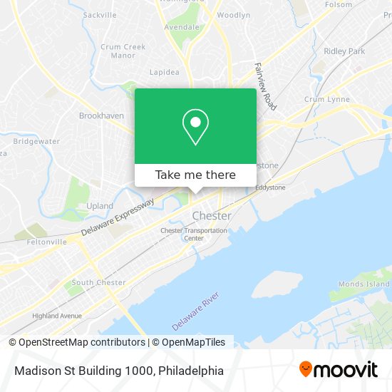 Madison St Building 1000 map