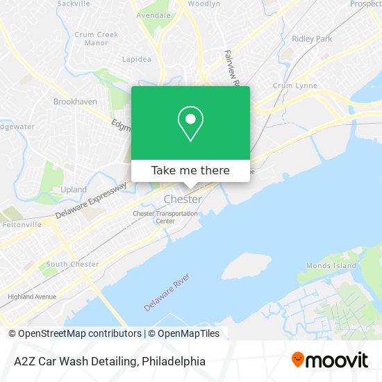 A2Z Car Wash Detailing map