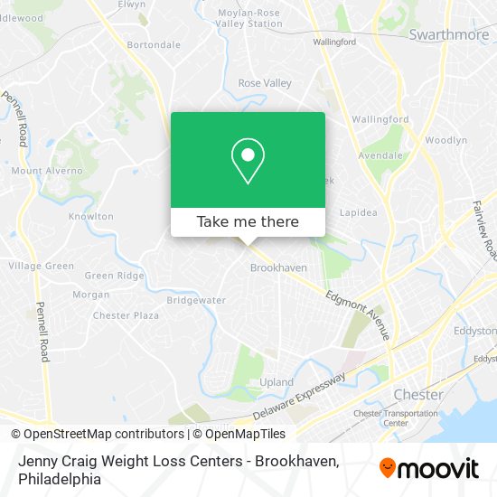 Jenny Craig Weight Loss Centers - Brookhaven map