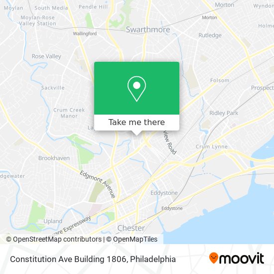 Mapa de Constitution Ave Building 1806