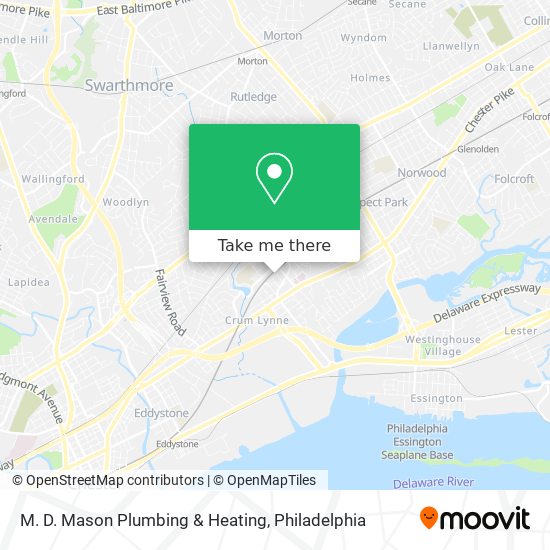 M. D. Mason Plumbing & Heating map