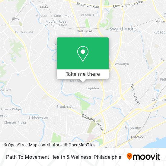 Path To Movement Health & Wellness map