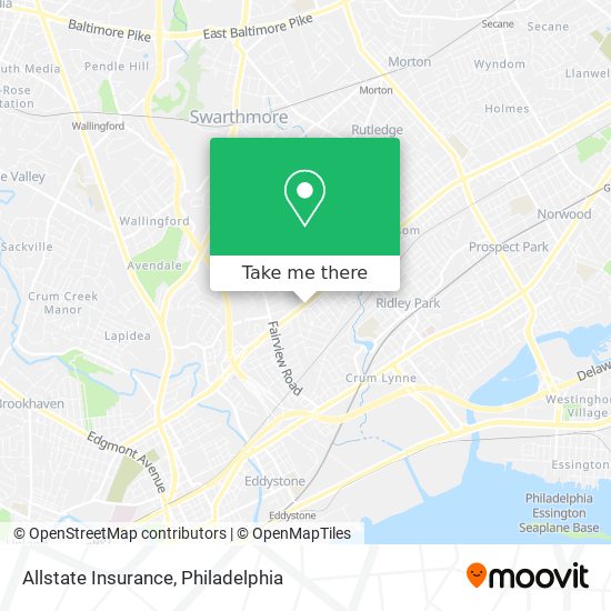 Allstate Insurance map