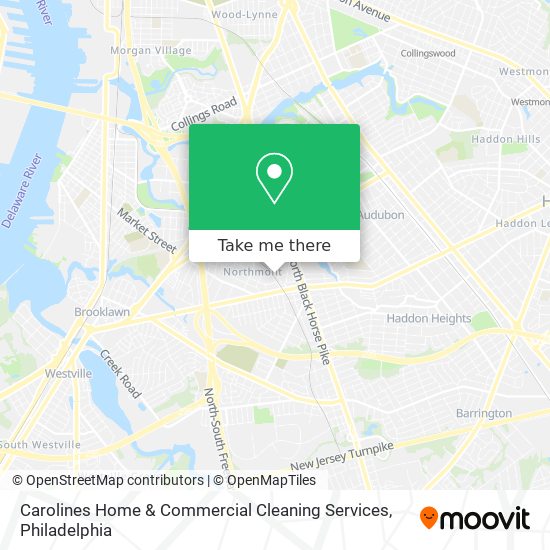 Carolines Home & Commercial Cleaning Services map