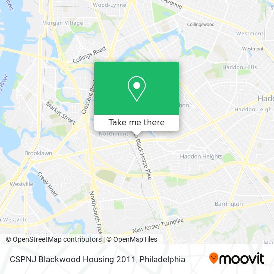 CSPNJ Blackwood Housing 2011 map