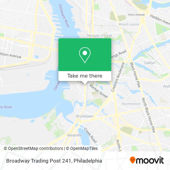 Mapa de Broadway Trading Post 241