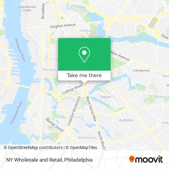 NY Wholesale and Retail map