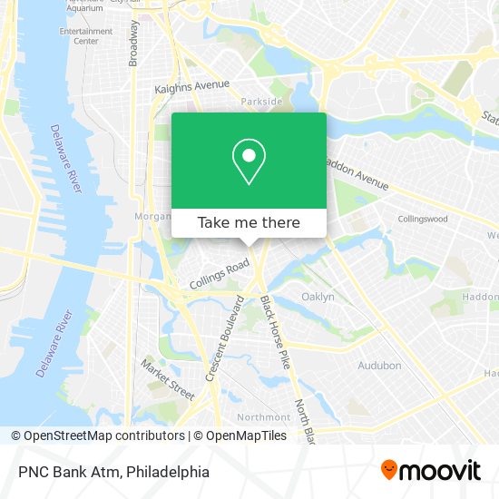 PNC Bank Atm map