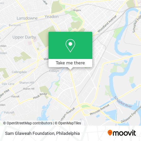 Mapa de Sam Glaweah Foundation