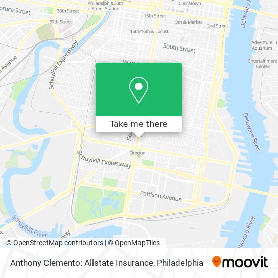 Anthony Clemento: Allstate Insurance map