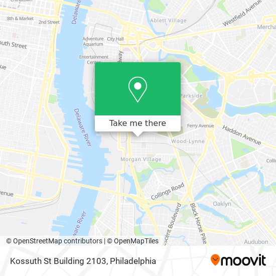 Mapa de Kossuth St Building 2103