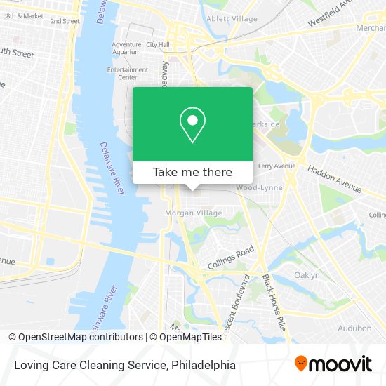 Loving Care Cleaning Service map