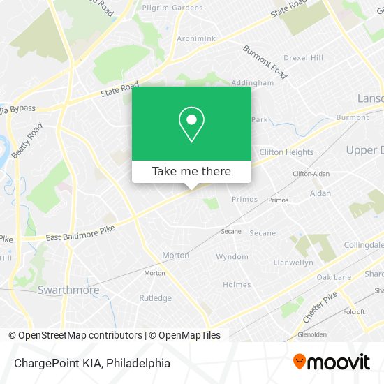 ChargePoint KIA map