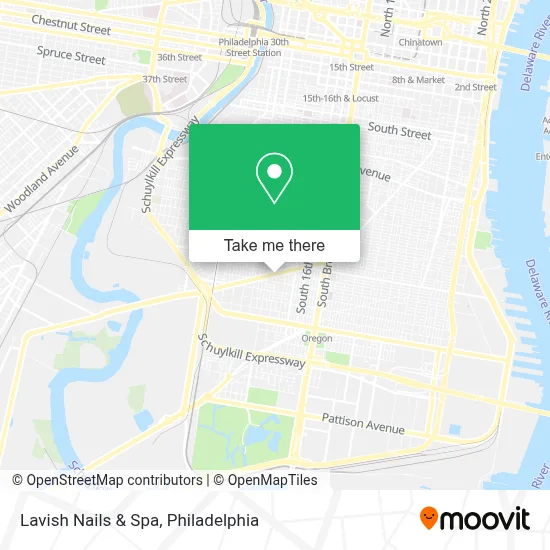 Lavish Nails & Spa map