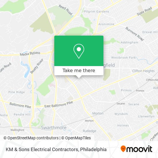 KM & Sons Electrical Contractors map