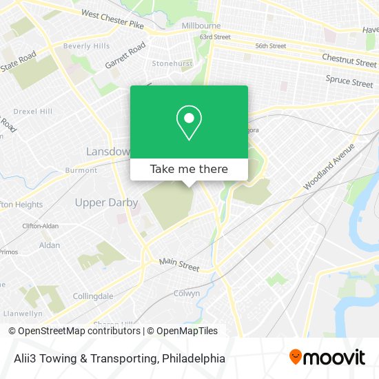 Alii3 Towing & Transporting map