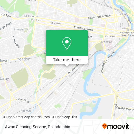 Awax Cleaning Service map