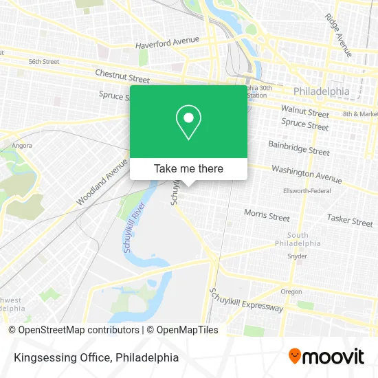 Kingsessing Office map