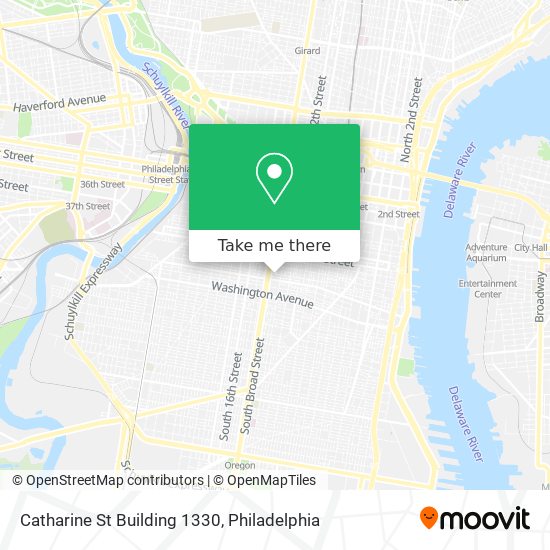 Mapa de Catharine St Building 1330