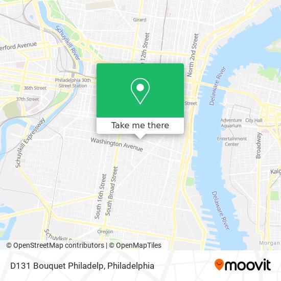 D131 Bouquet Philadelp map