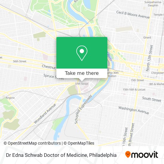 Dr Edna Schwab Doctor of Medicine map