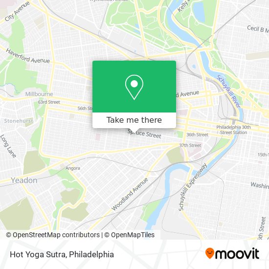 Hot Yoga Sutra map