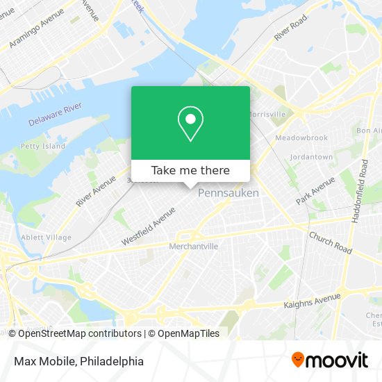 Max Mobile map