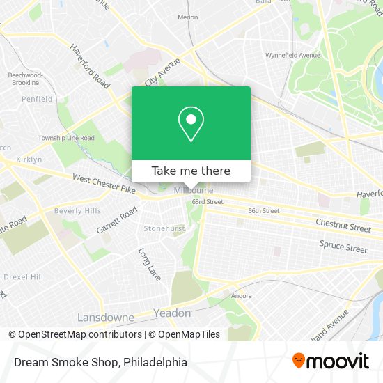 Dream Smoke Shop map