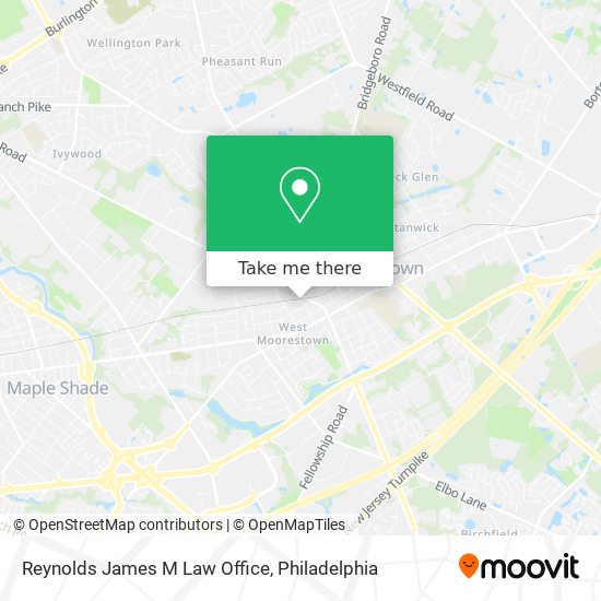 Reynolds James M Law Office map