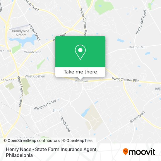 Henry Nace - State Farm Insurance Agent map