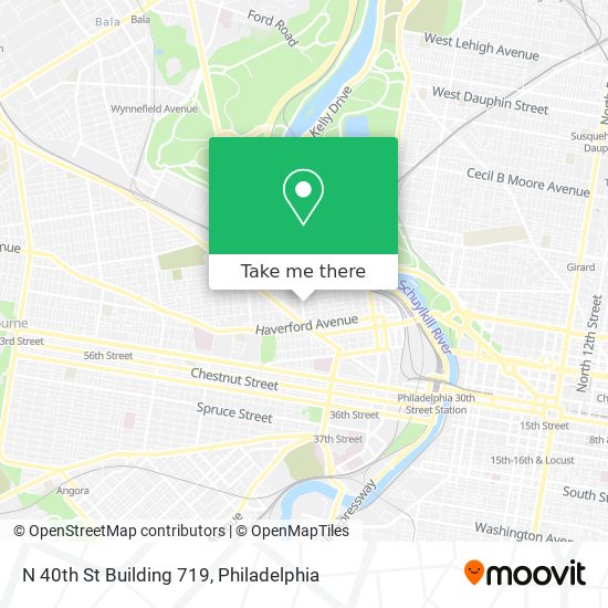 N 40th St Building 719 map