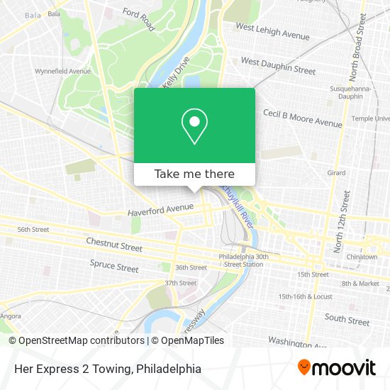 Her Express 2 Towing map