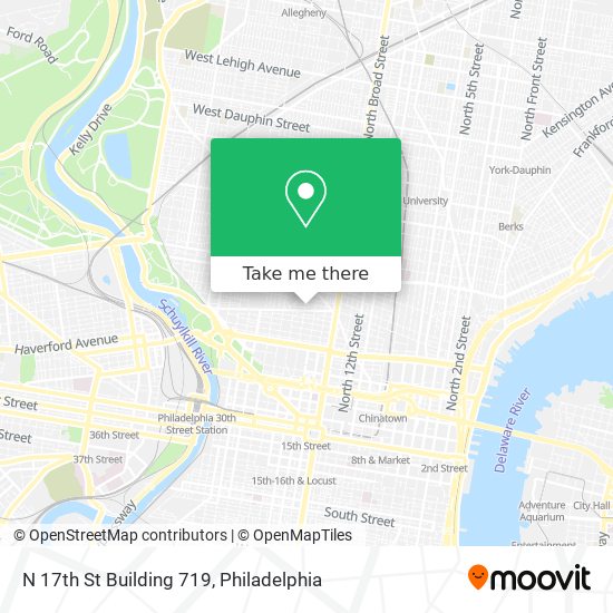 N 17th St Building 719 map