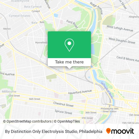 By Distinction Only Electrolysis Studio map