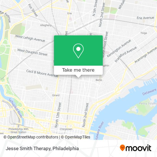 Jesse Smith Therapy map